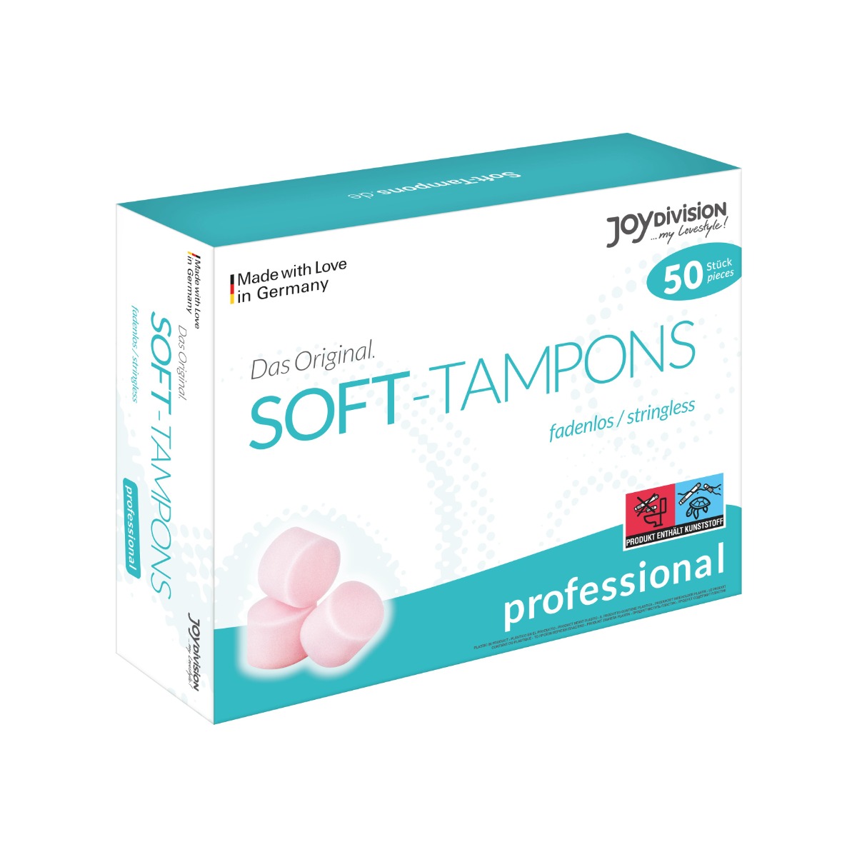 JoyDivision Soft-Tampons normálne profesionálne balenie 50 ks