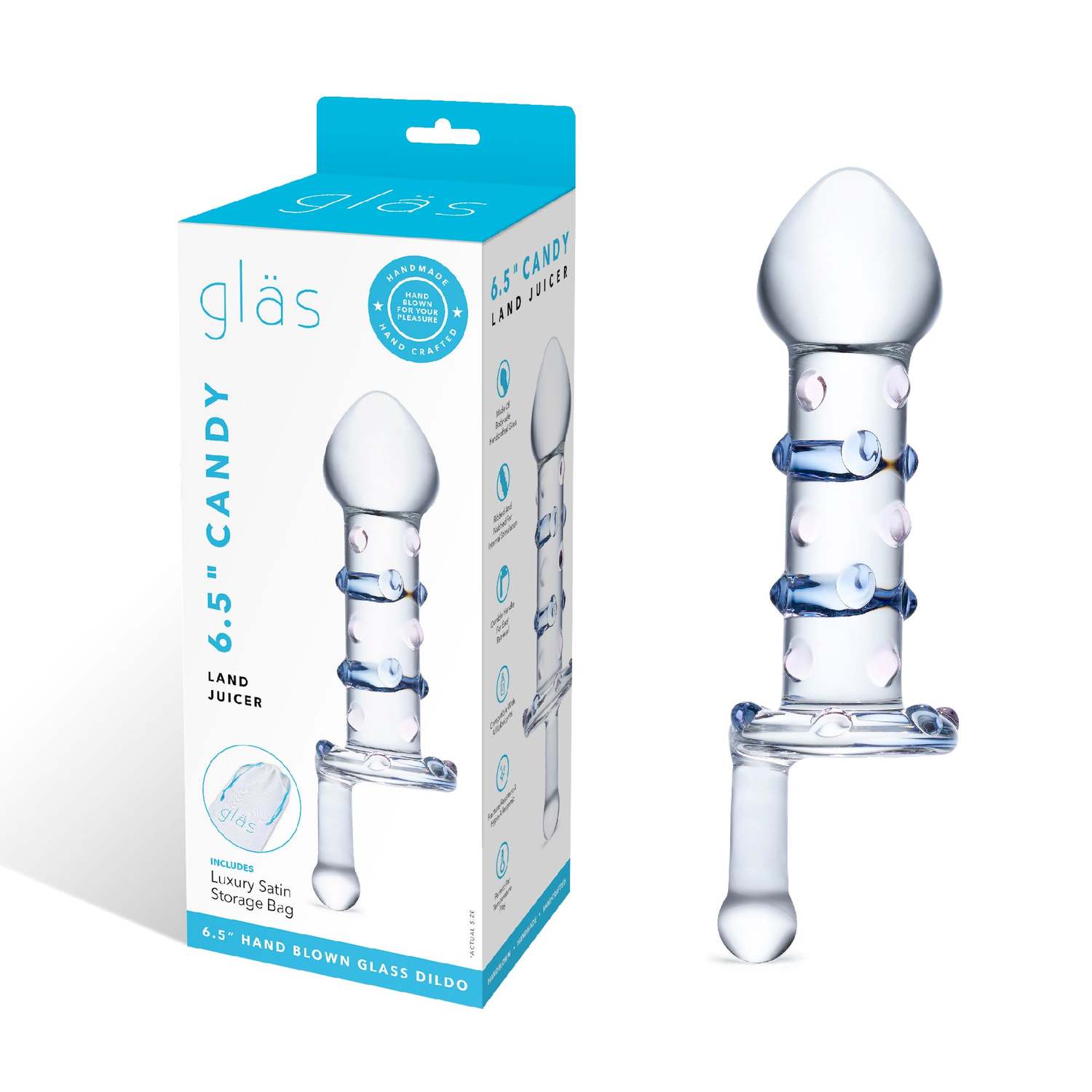 DOVELAND - Glas - Candy Land Juicer Sklenené Dildo