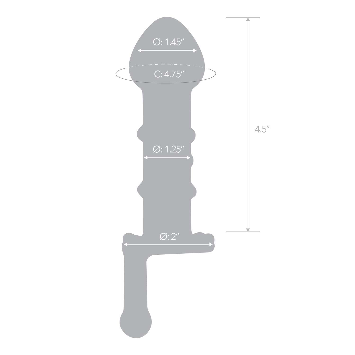 DOVELAND - Glas - Candy Land Juicer Sklenené Dildo