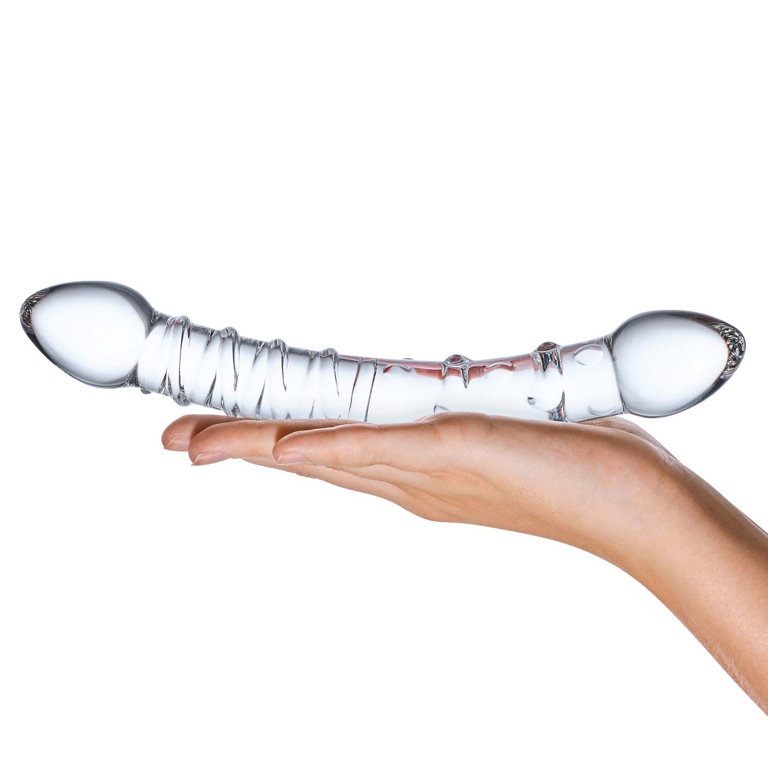 DOVELAND - Glas - Dvojité sklenené dildo Double Trouble