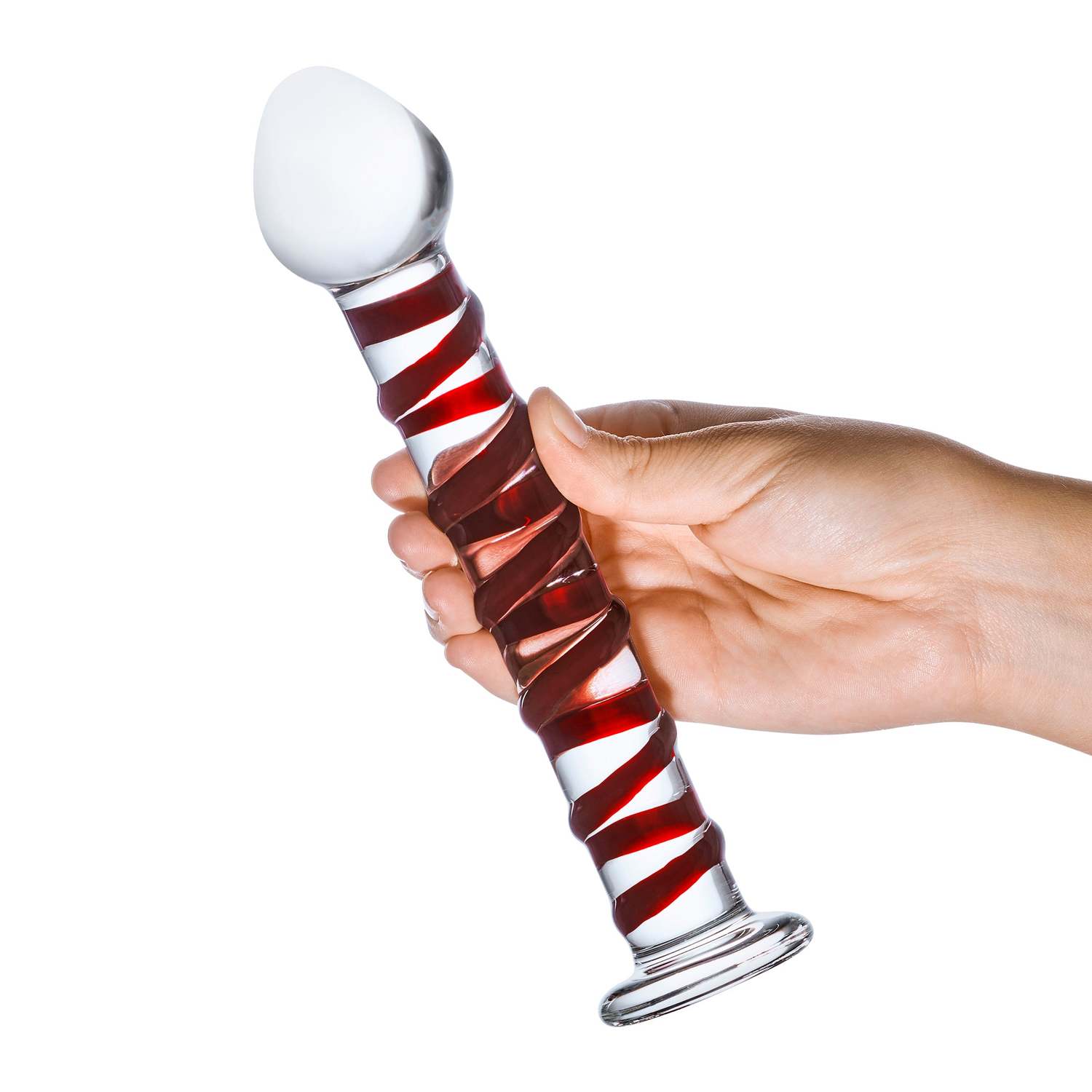 DOVELAND - Glas - Mr. Swirly Sklenené Dildo