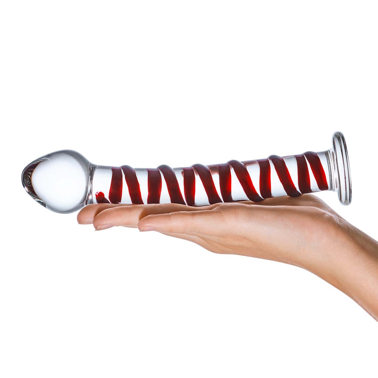 DOVELAND - Glas - Mr. Swirly Sklenené Dildo