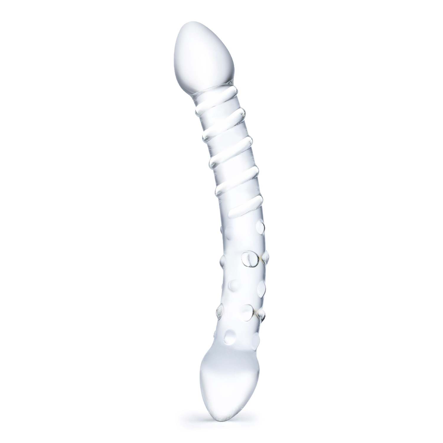 Glas - Dvojité sklenené dildo Double Trouble