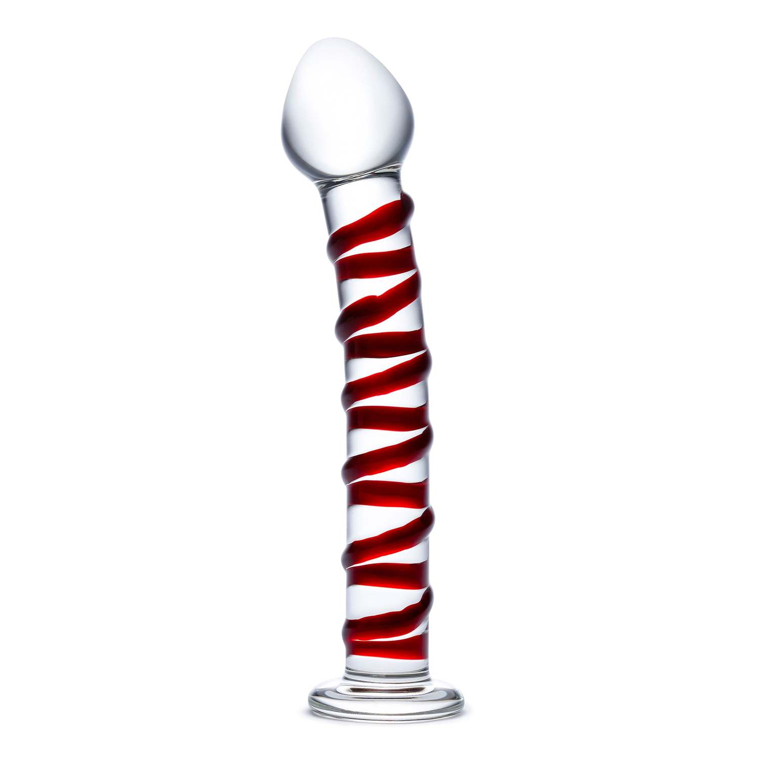 Glas - Mr. Swirly Sklenené Dildo