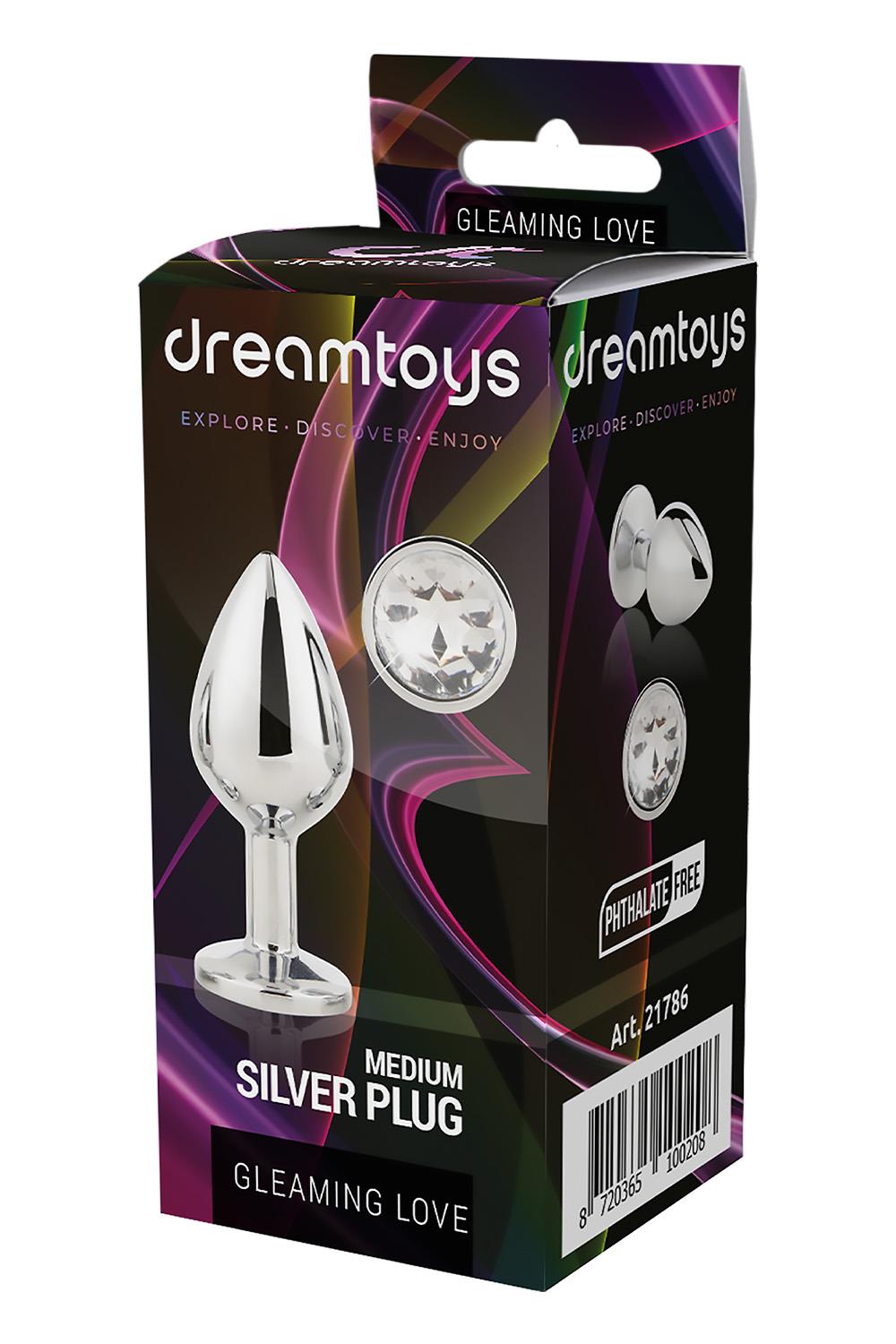 DOVELAND - DREAMTOYS GLEAMING LOVE STRIEBORNÝ KOLÍK STREDNÝ