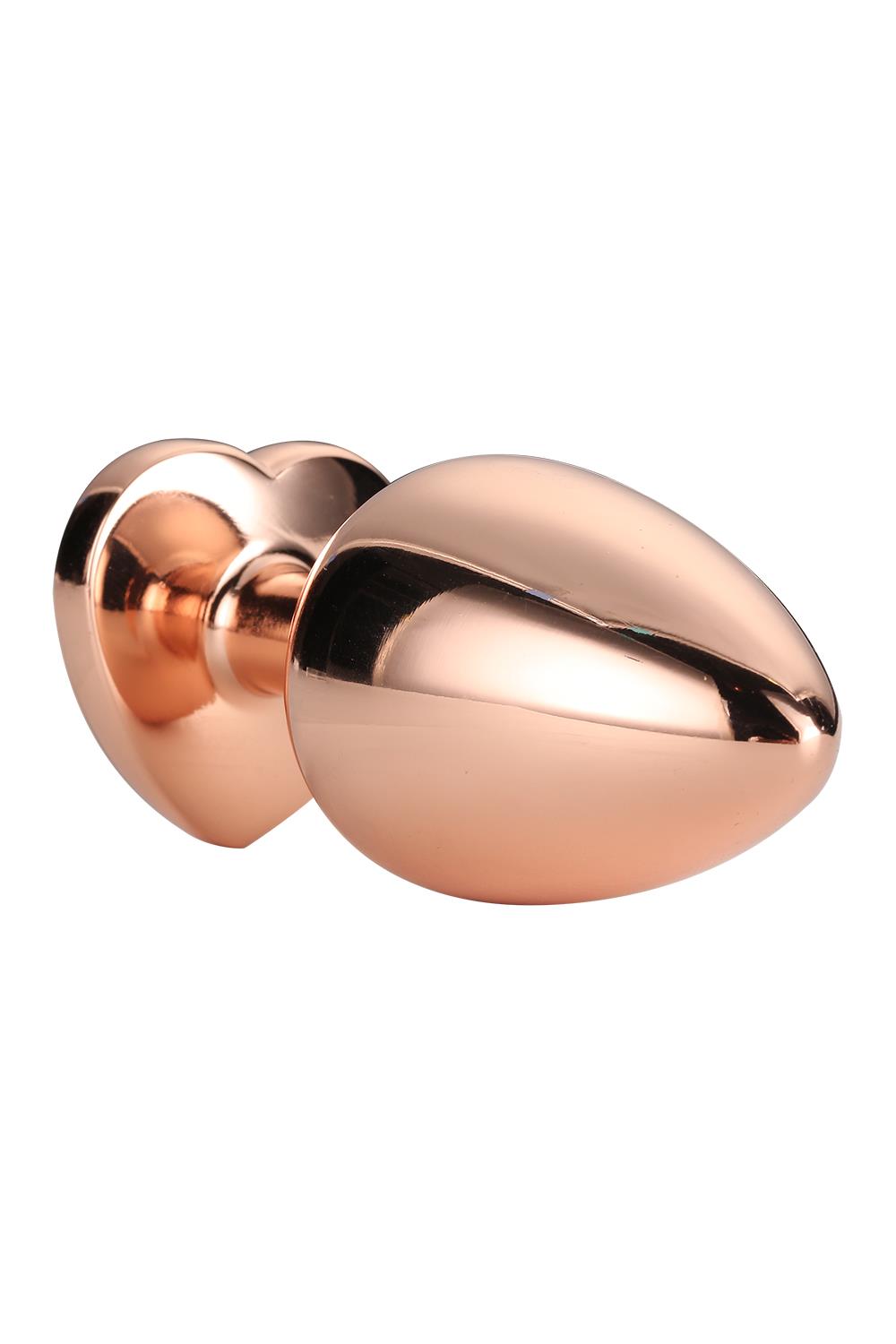 DOVELAND - DREAMTOYS GLEAMING LOVE ROSE GOLD MALÝ ANÁLNY KOLÍK