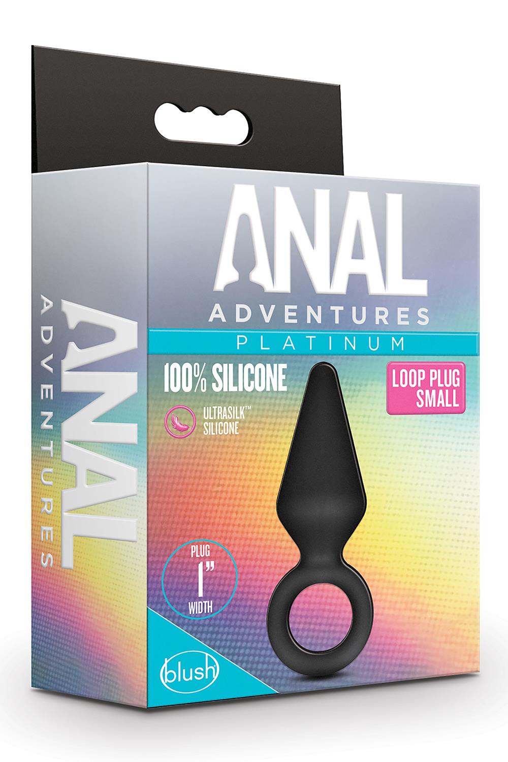 DOVELAND - BLUSH ANAL ADVENTURES PLATINUM LOOP PLUG - MALÝ