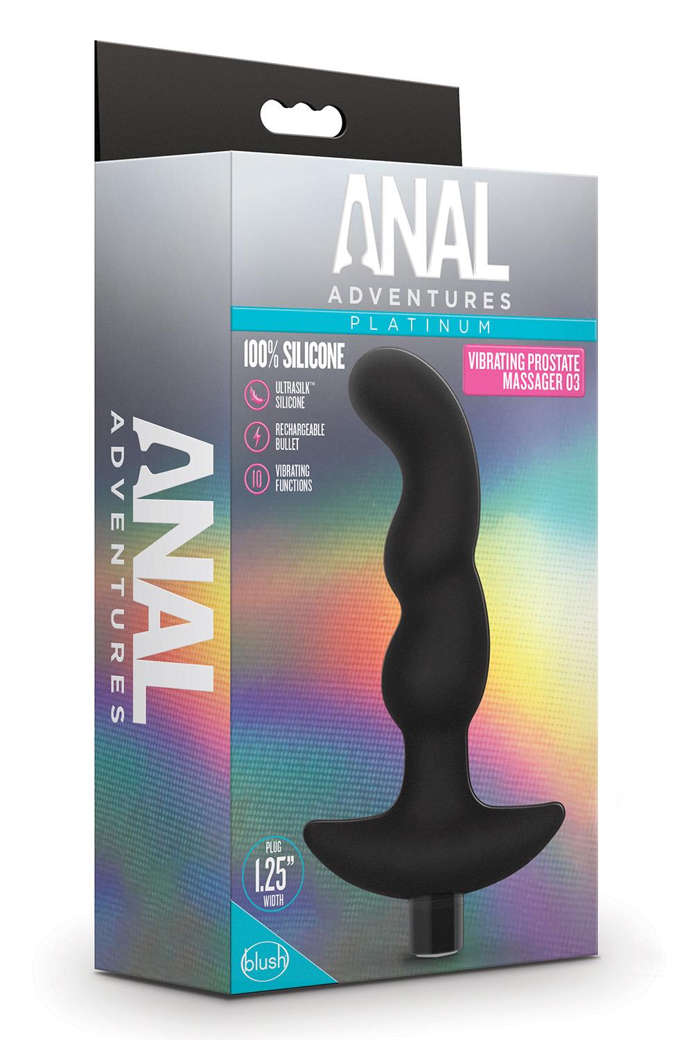 DOVELAND - BLUSH ANAL ADVENTURES PLATINUM MASÁŽER PROSTATY 03