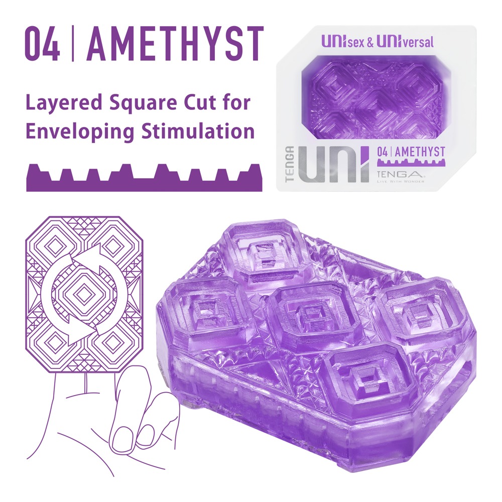 DOVELAND - Tenga Uni Amethyst