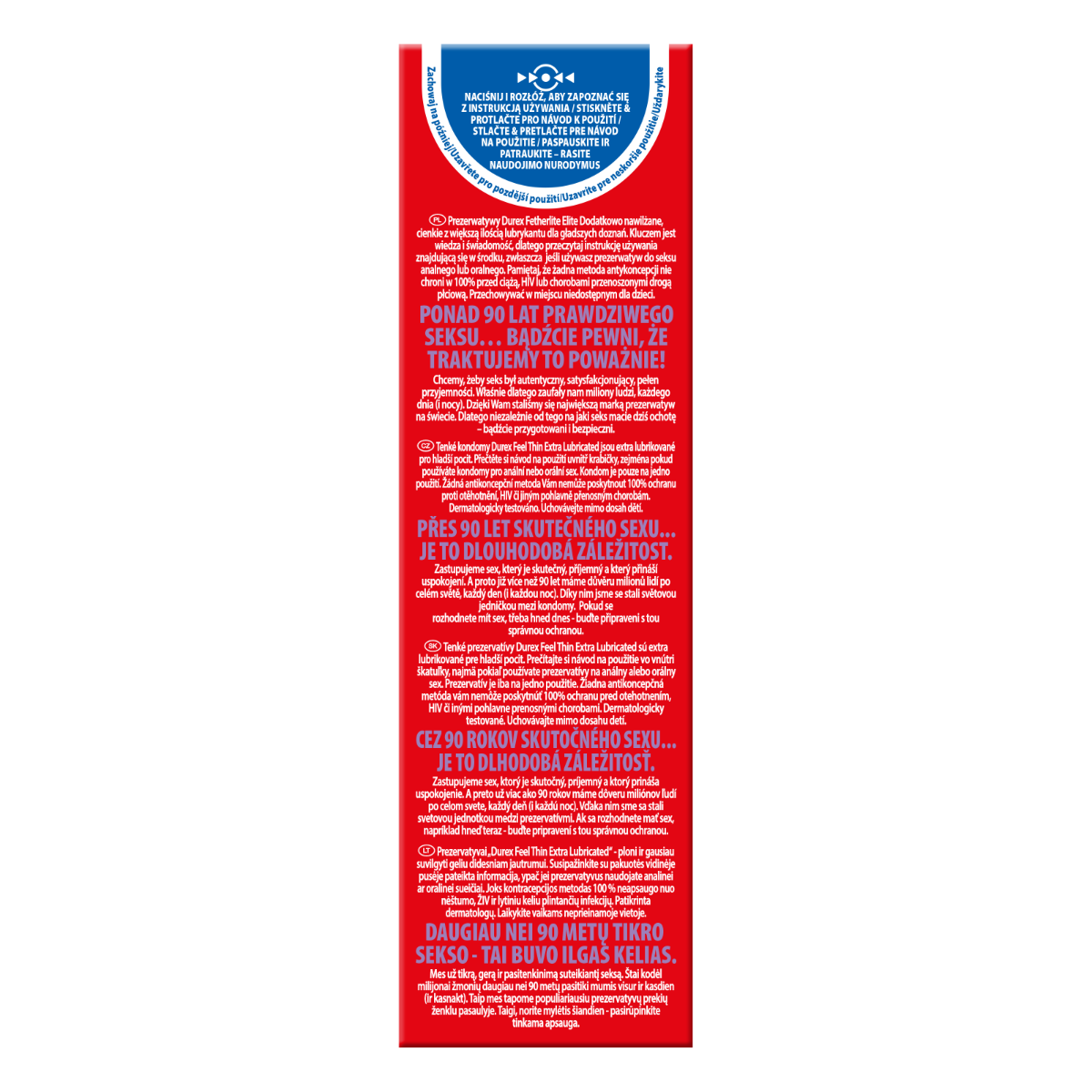 DOVELAND - Kondómy Durex Fetherlite Elite A12