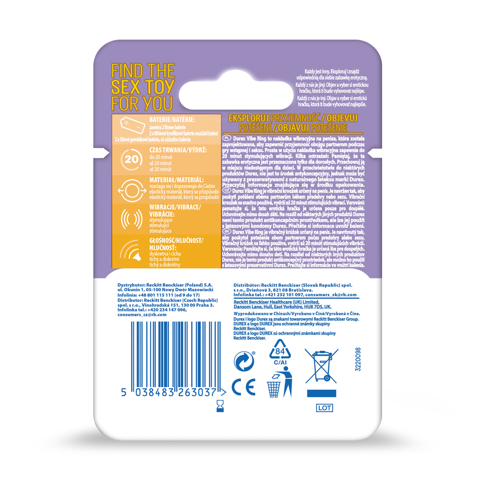 DOVELAND - Durex Play Vibrations