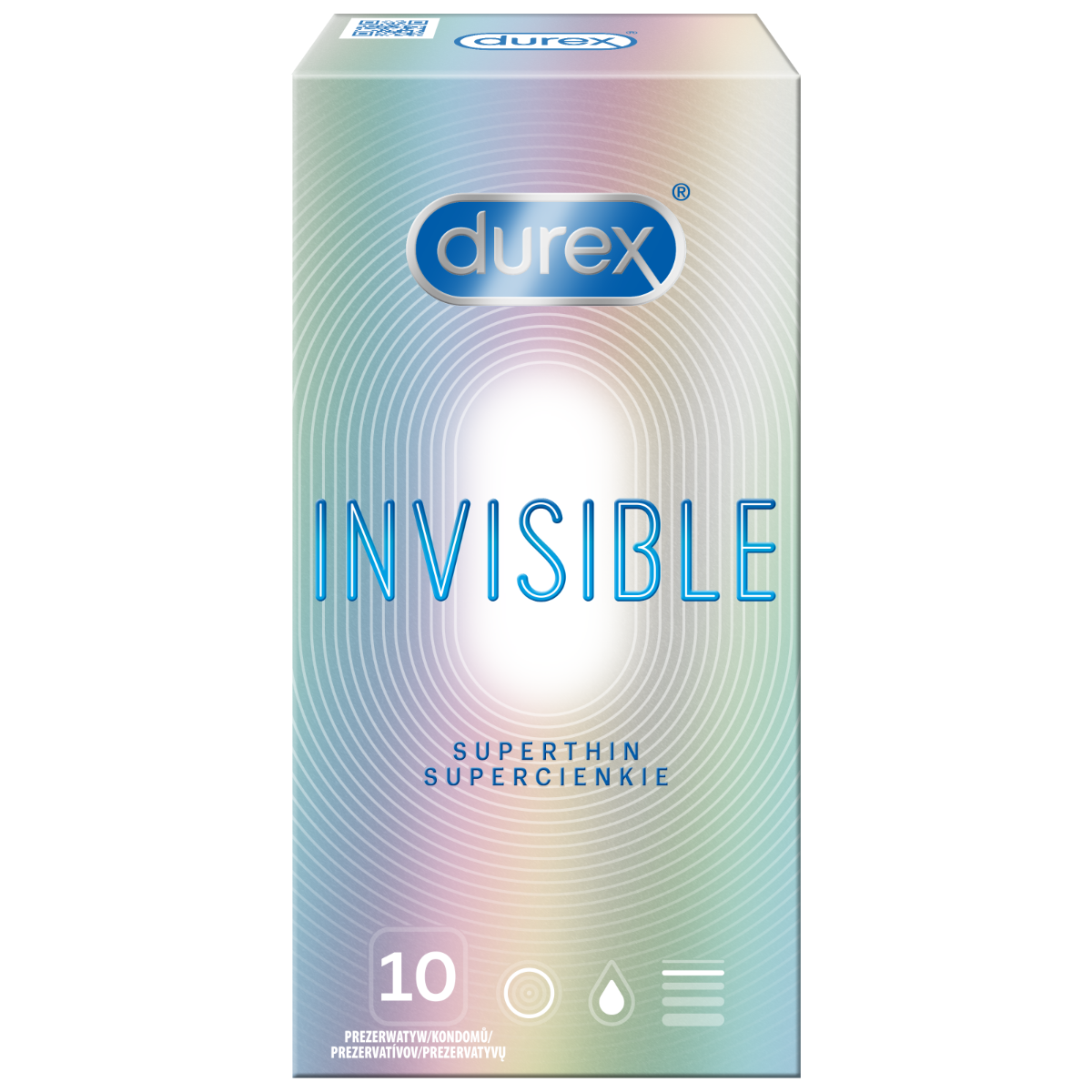 DOVELAND - Kondómy Durex Invisible A10 extra tenké
