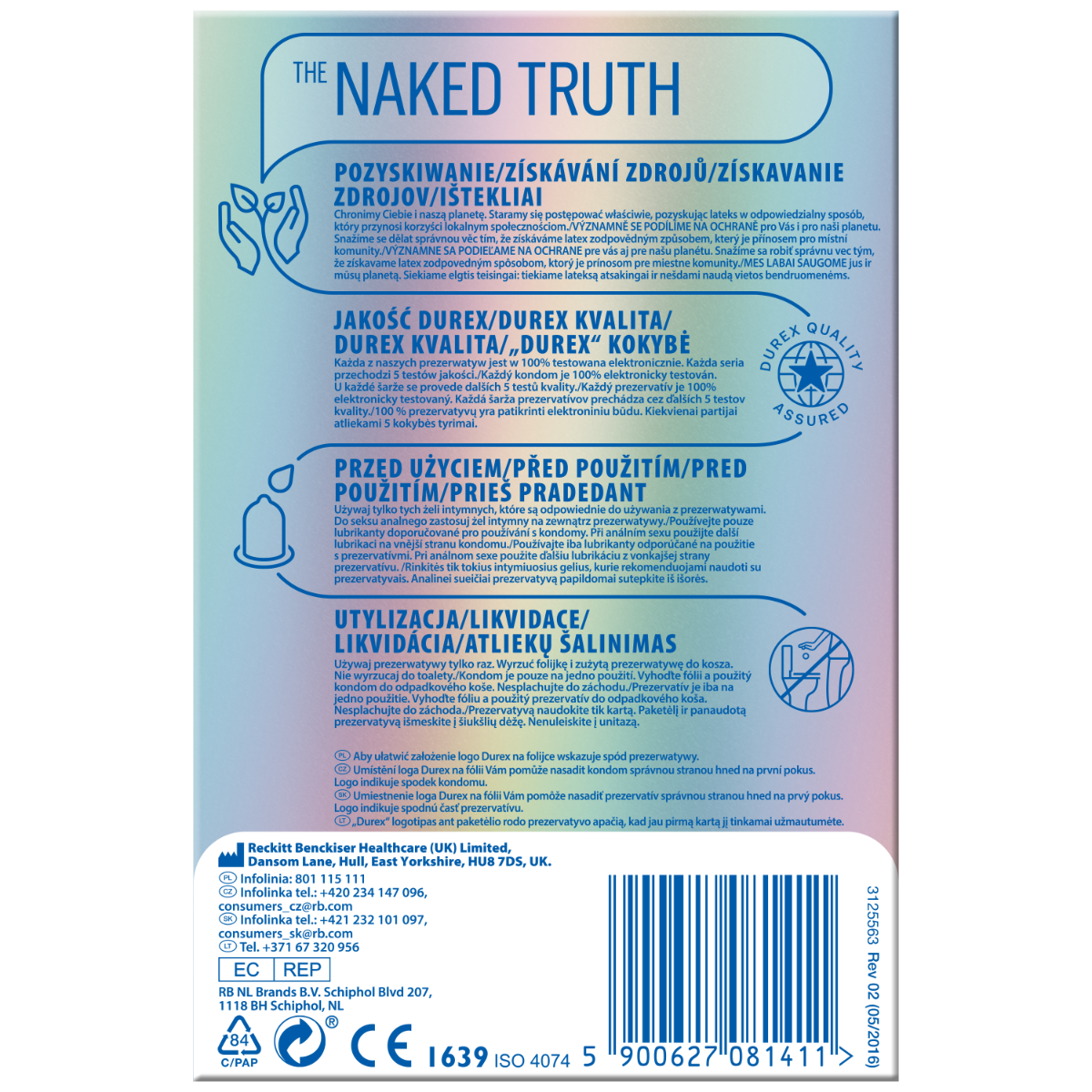 DOVELAND - Durex Invisible Extra tenké 16 kusov