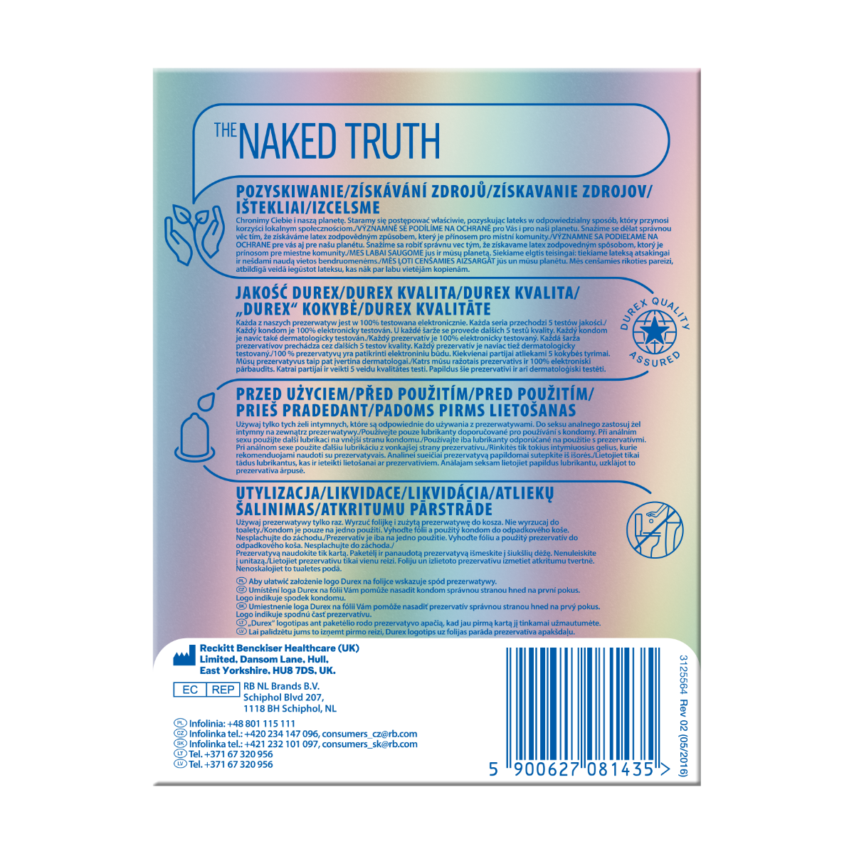 DOVELAND - Durex Invisible extra tenké 24 kusov