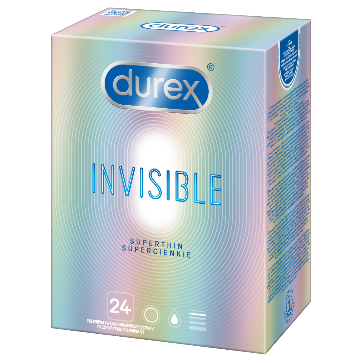 Durex Invisible extra tenké 24 kusov