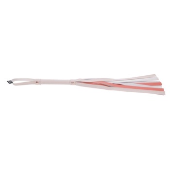 DOVELAND - Sportsheets S&M Peaches 'n CreaMe Stripe Flogger Cream & Orange