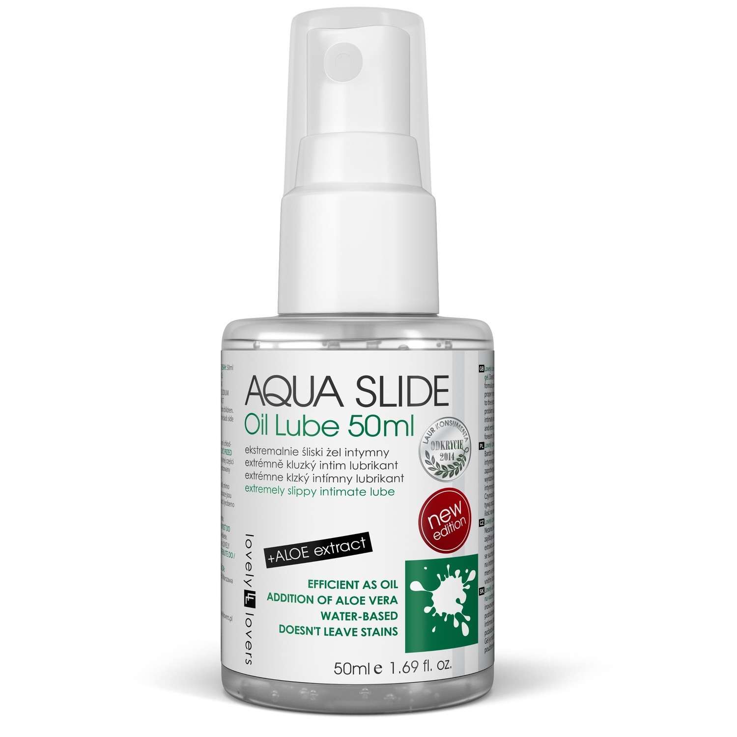 Lovely Lovers Aqua Slide Oil Lube lubrikant 50 ml