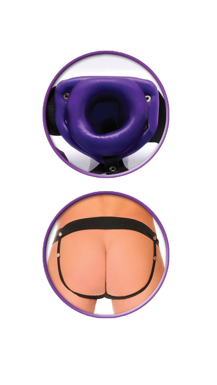 DOVELAND - Fetish Fantasy Series Pre Neho alebo Pre Nu Dutý Strap-On Fialový