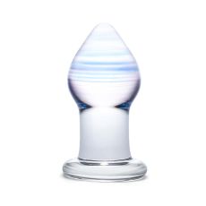 Glas - Amethyst Rain Glass Butt Plug