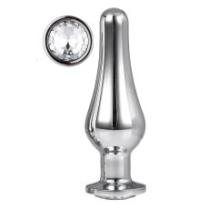 DREAMTOYS GLEAMING LOVE SILVER PLEASURE PLUG L