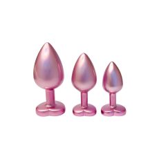 DREAMTOYS GLEAMING LOVE PEARL PINK PLUG SET