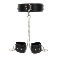 Taboom Heavy Collar and Wrist Cuffs Black