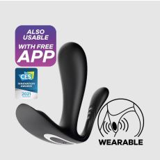 Satisfyer Top Secret+ Connect App Black