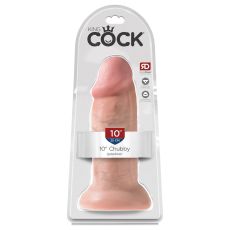 King Cock 10 inch Chubby Flesh