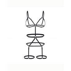 Vanessa black body harness