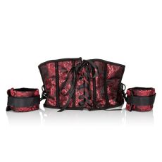 SCANDAL CORSET WITH CUFFS