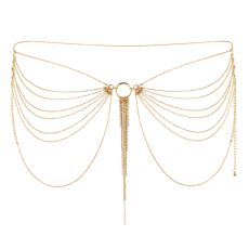 Metallic chain waist jewelry Bijoux Indiscrets Magnifique (gold)