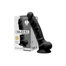 Silexd Silikonowe Dildo 18 cm Black