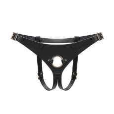 Liebe Seele uprząż Dark Secret Deluxe Leather Strap On Harness