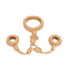 Liebe Seele Bound You II Rope Collar & Wrist Cuffs Back Restraint