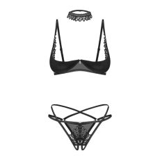 Donarella komplet 3-częściowy otwarty  M/L Obsessive