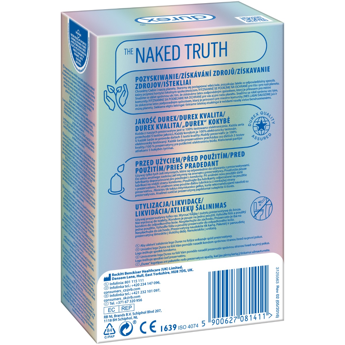 DOVELAND - Durex Invisible Extra tenké 16 kusov