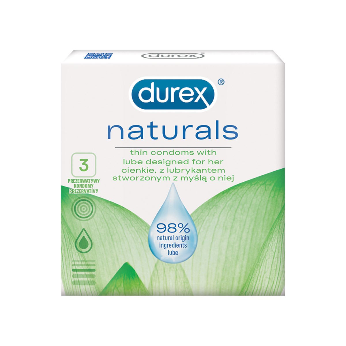 Durex Naturals 3ks