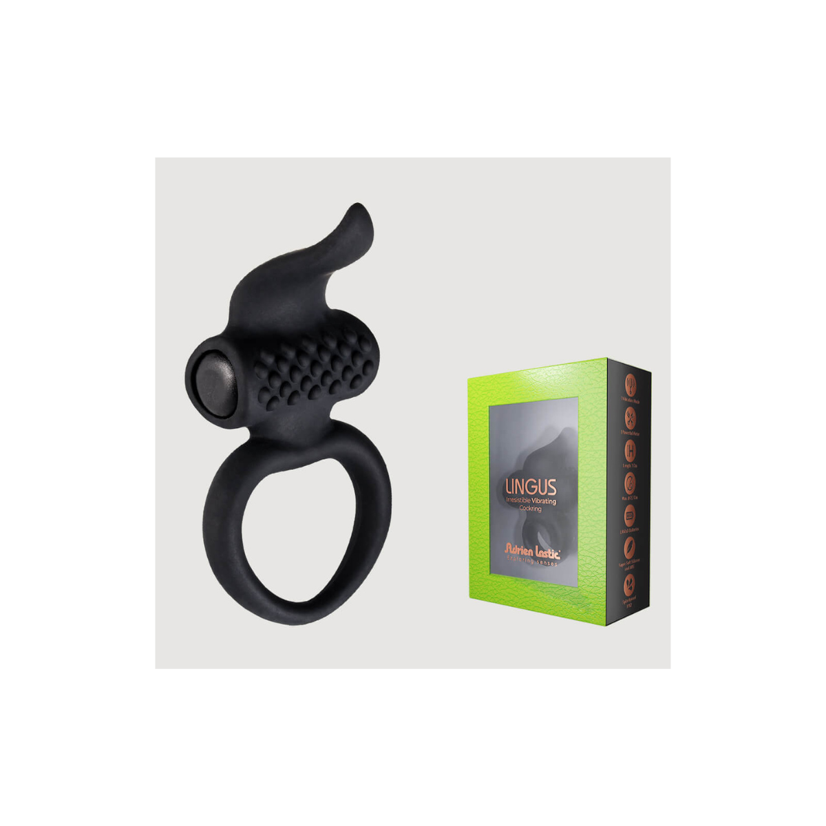 Adrien Lastic Lingus Black