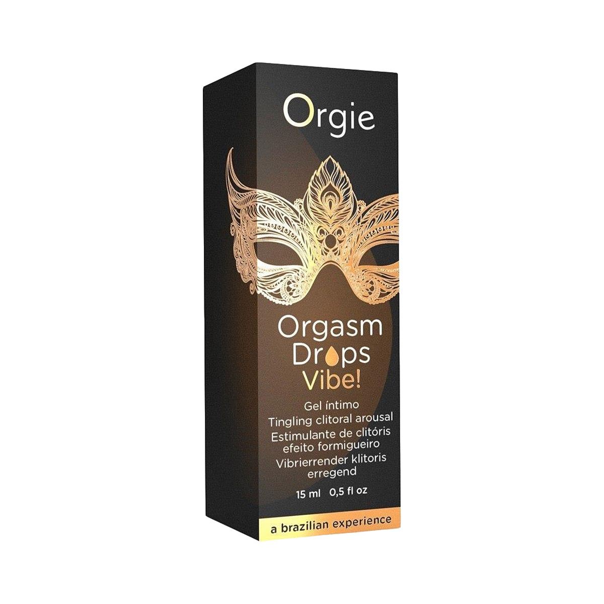 ORGIE Orgasm Drops Vibe príchuť broskyňa 15 ml