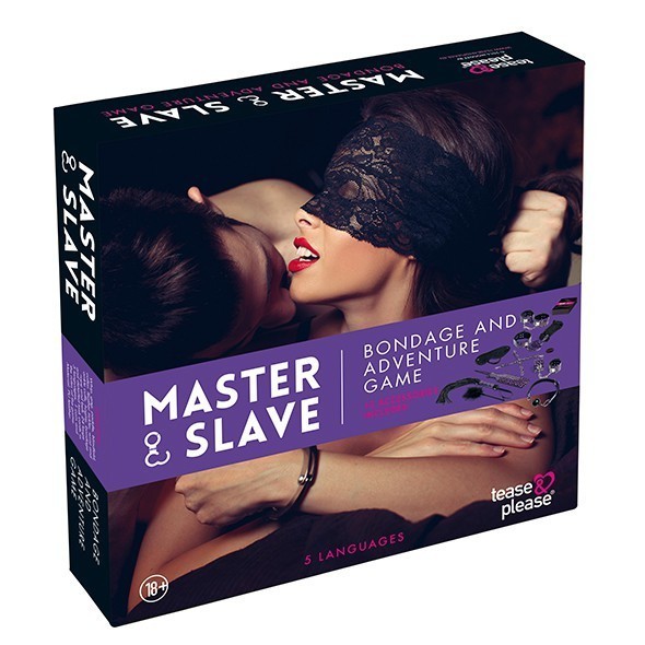 Master & Slave Bondage hra fialová
