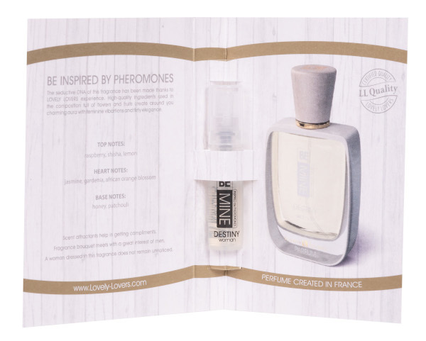 DOVELAND - Parfumy pre ženy s feromónmi Lovely Lovers BeMine Destiny Woman 2ml