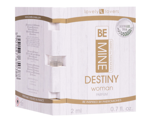 DOVELAND - Parfumy pre ženy s feromónmi Lovely Lovers BeMine Destiny Woman 2ml