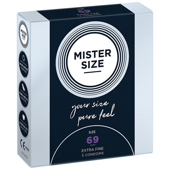 DOVELAND - Mister.Size kondómy 69 mm 3 kusy