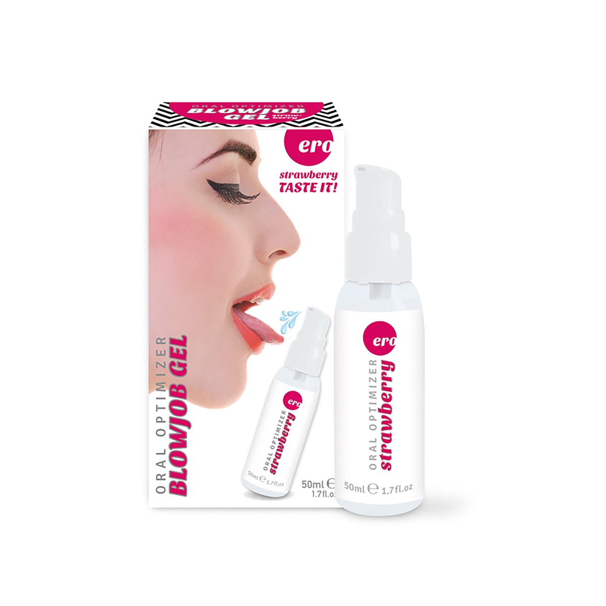 Gél Ero By Hot Oral Optimizer Deepthroat Gél Jahoda 50ml Shots