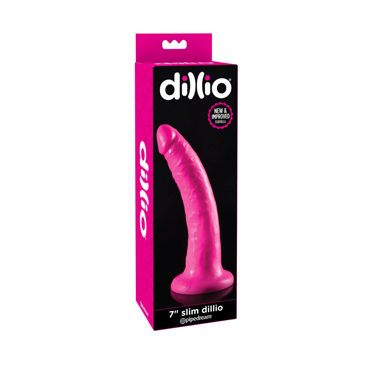 DOVELAND - Dildo Pipedream Dillio Slim Ružové 7