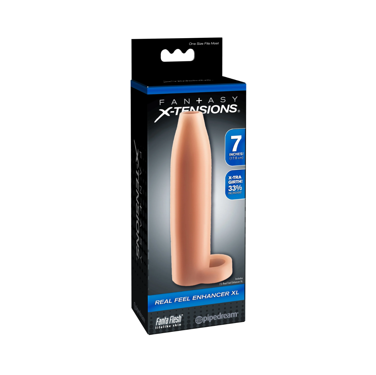 DOVELAND - Návlek na penis Pipedream Fantasy X-tensions Real Feel® Enhancer XL