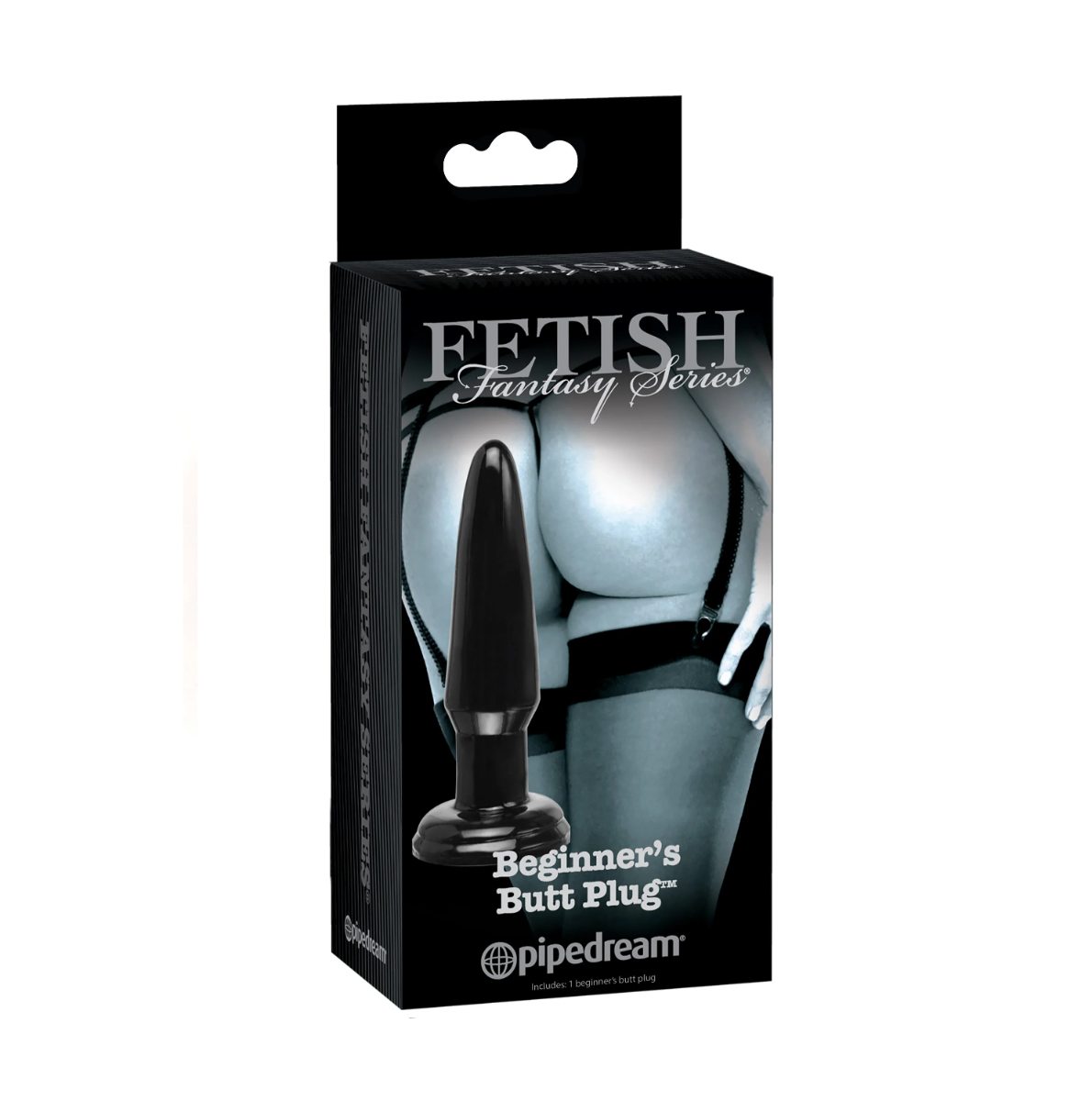 DOVELAND - Análny kolík Pipedream Fetish Fantasy Series Beginner's Butt Plug Black Limitovaná edícia