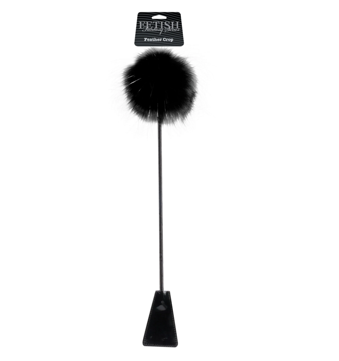 DOVELAND - Pipedream Fetish Fantasy Series Feather Crop Čierna Limitovaná Edícia