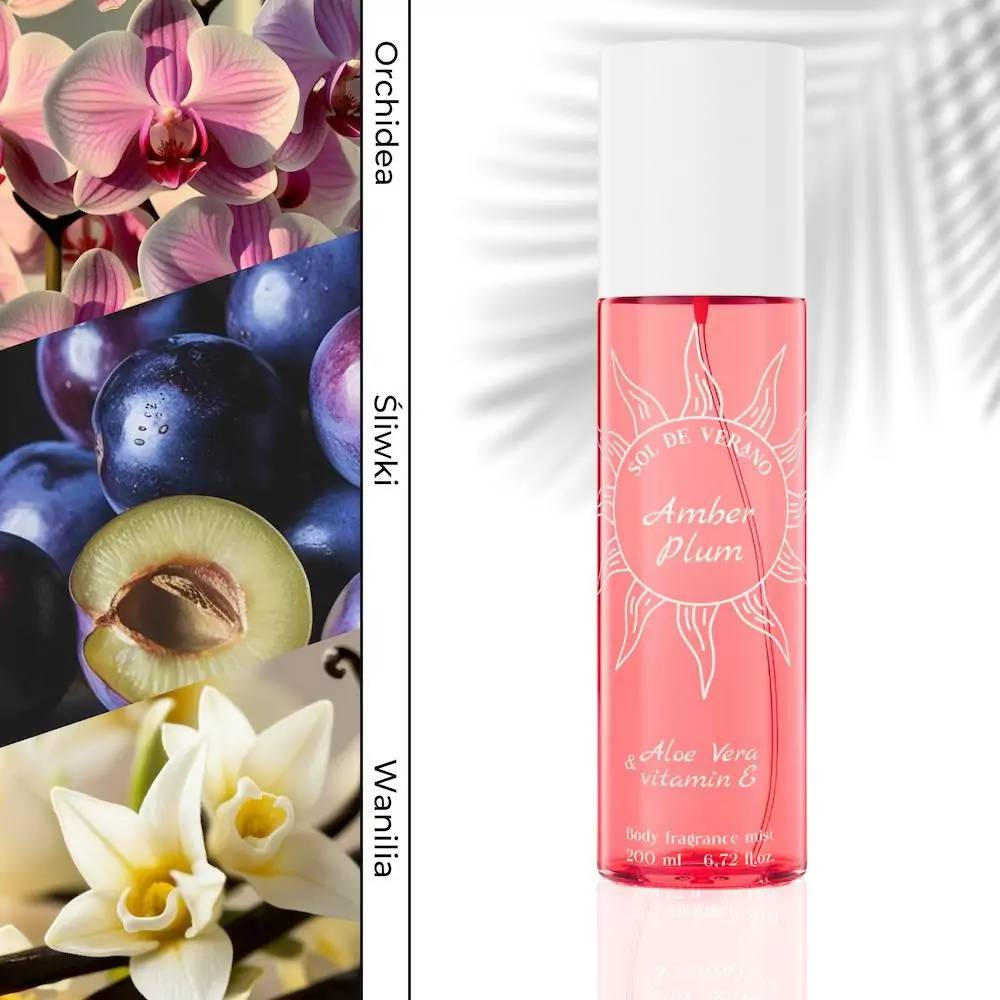 DOVELAND - Neness mgiežka Sol de Verano Amber Plum 200ml