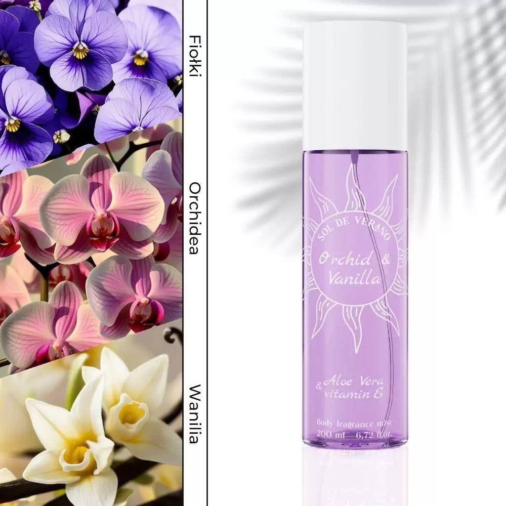 DOVELAND - Neness mgiežka Sol de Verano Orchid & Vanilla 200ml